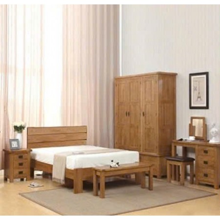 Oak 02 - BR04 : Trọn Bộ Phòng Ngủ Gỗ Sồi - 08 Món